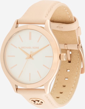 MICHAEL Michael Kors Analoginen kello 'RUNWAY' värissä kulta: etupuoli