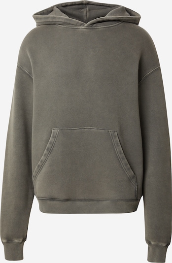 DAN FOX APPAREL Sweat-shirt 'The Essential' en gris foncé, Vue avec produit