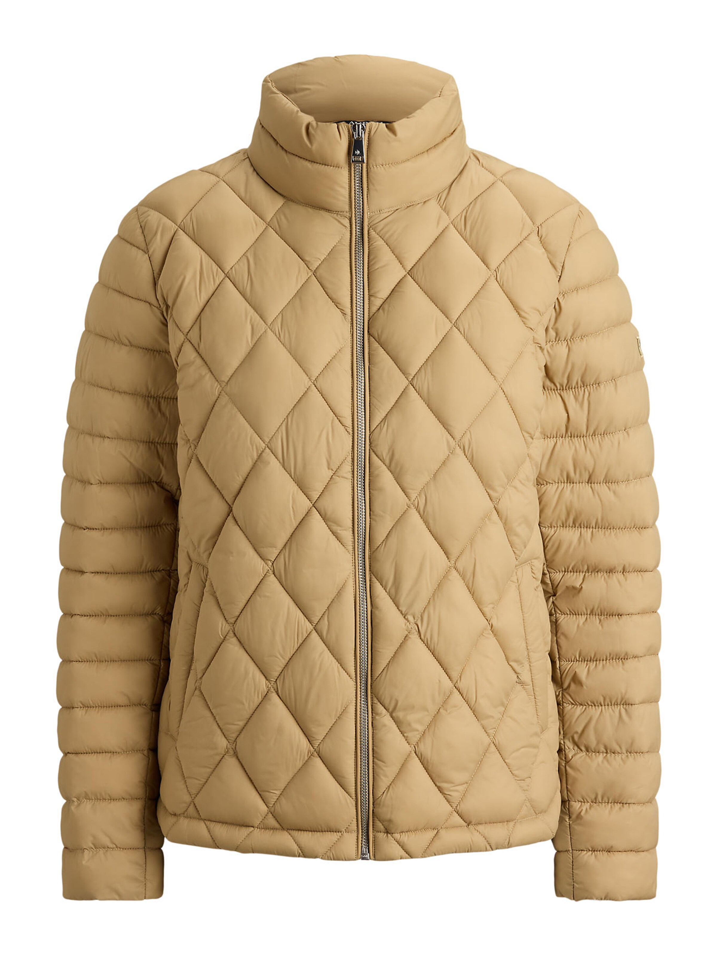 Veste mi-saison Lauren Ralph Lauren en beige : devant