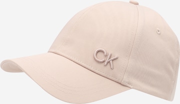 Calvin Klein Regular Cap in Beige: predná strana