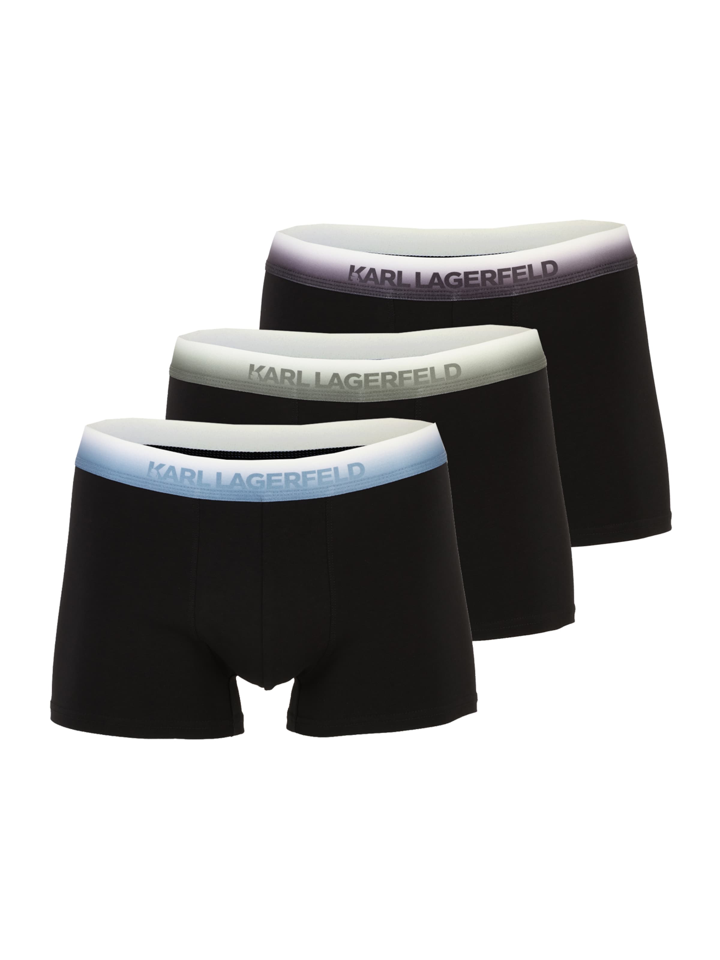 Karl Lagerfeld Boksershorts i S i lyseblå / grøn / lilla / sort, Produktvisning