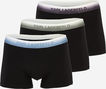 juoda Karl Lagerfeld Boxer trumpikės: priekis