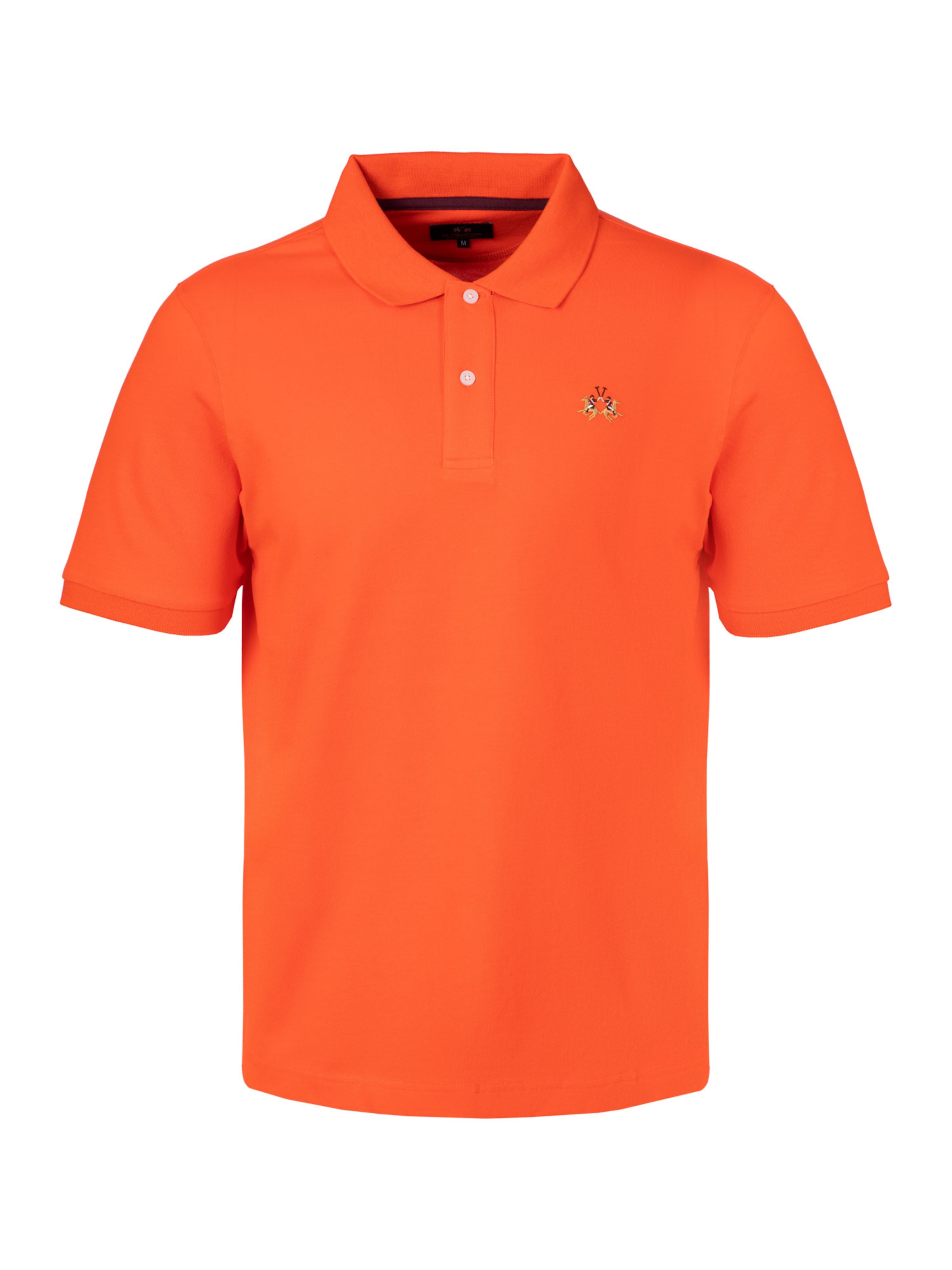 La Martina Shirt 'MCP002' in Oranje: voorkant