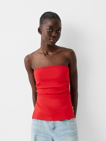 Bershka Top in Red: front