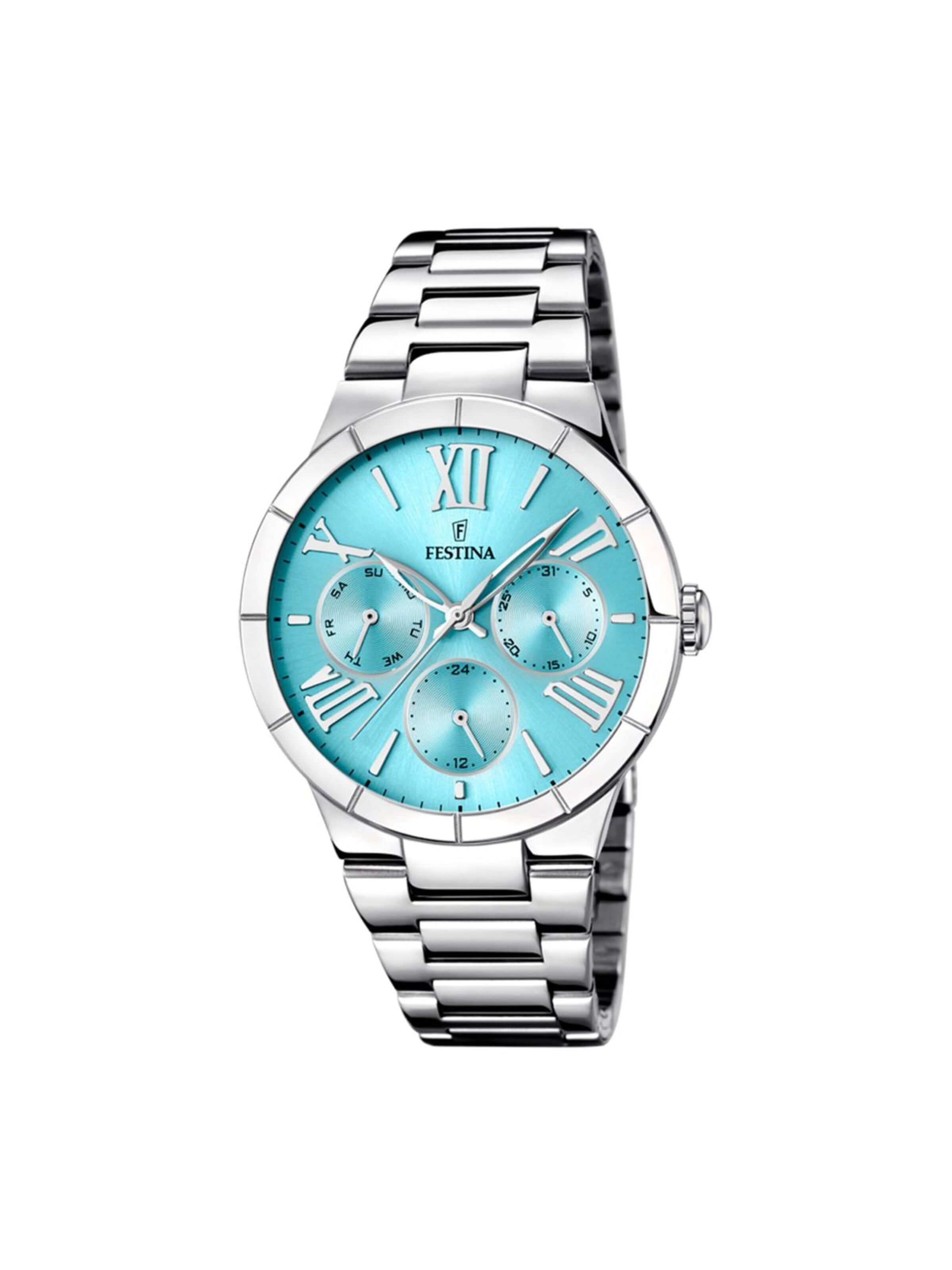 Montre à affichage analogique 'Boyfriend Collection' FESTINA en bleu : devant