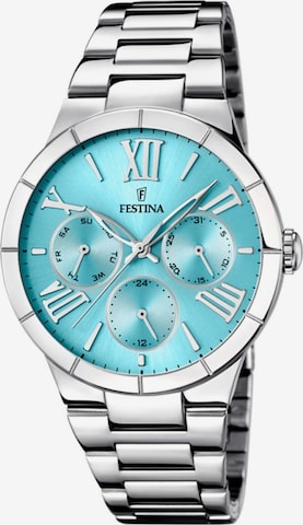 Montre à affichage analogique 'Boyfriend Collection' FESTINA en bleu : devant
