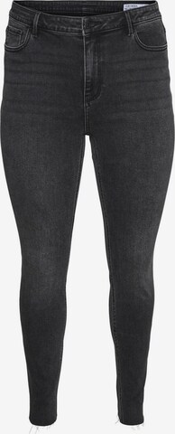 Vero Moda Curve Skinny Jeans 'SOPHIA ' in Zwart: voorkant