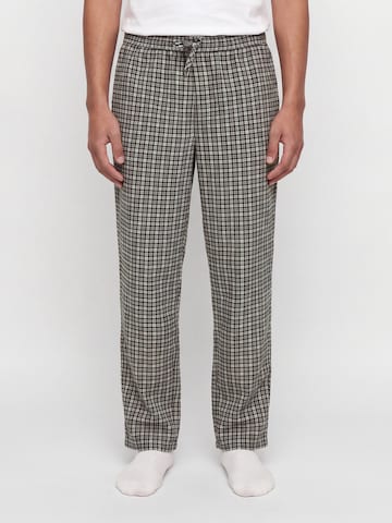 JACK & JONES Pyjamahose 'JACRIMON' in Grau: Vorderseite