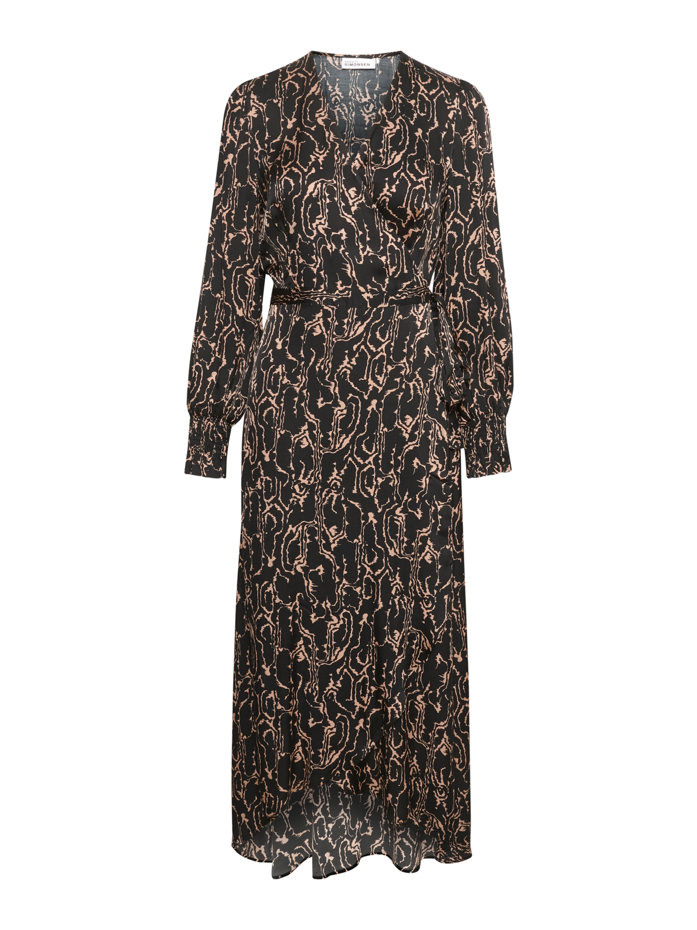 KAREN BY SIMONSEN Dress 'Lotus' in Black: front