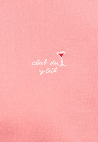 MUSTANG Sweatshirt 'Aberdeen ' in Pink