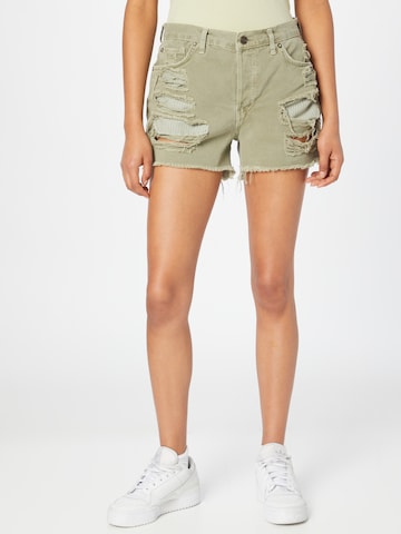 Free People Jeans 'MAGGIE' in Green: front