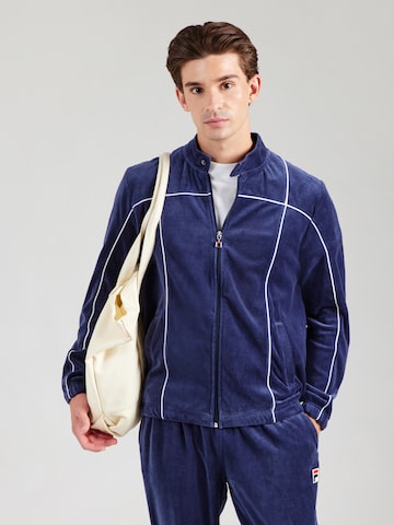 FILA Sportjacke 'Terrinda' in Blau: Vorderseite