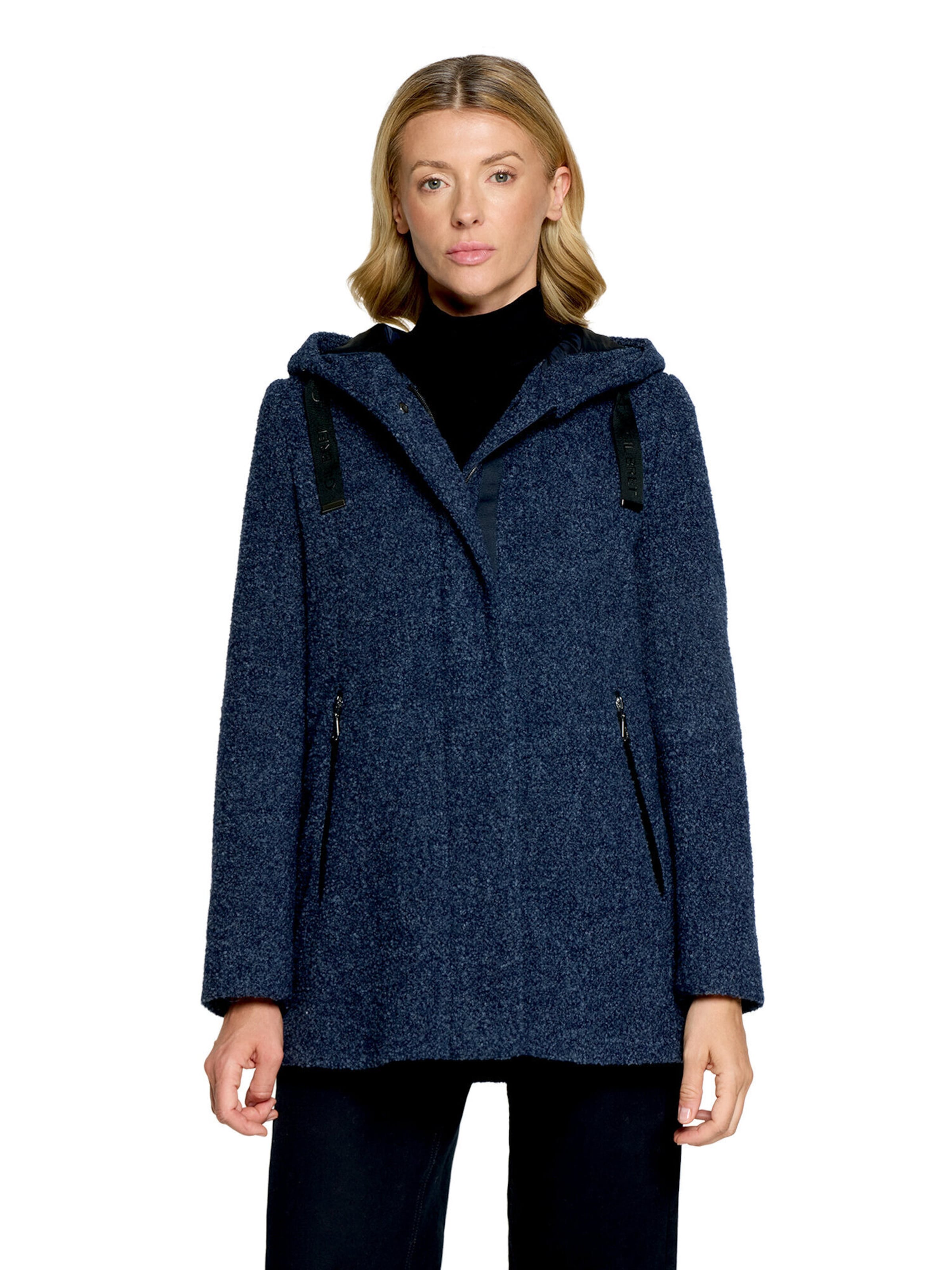 Manteau d’hiver GIL BRET en bleu : devant