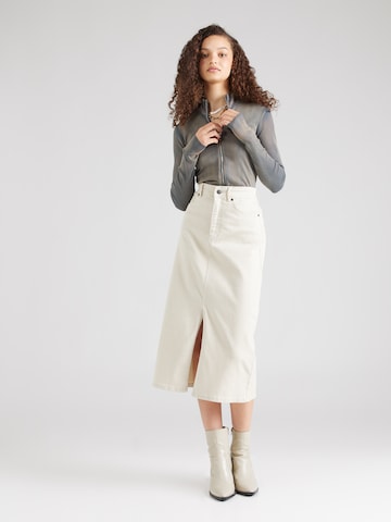 Y.A.S Skirt 'DOMANA' in Beige
