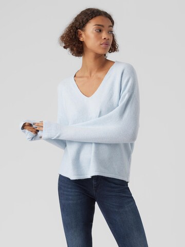 VERO MODA Sweater 'Doffy' in Blue: front