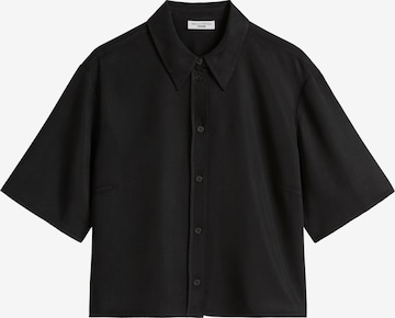 Camicia da donna di Marc O'Polo DENIM in nero: frontale