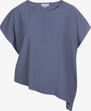 usha BLUE LABEL Shirt in Blauw: voorkant