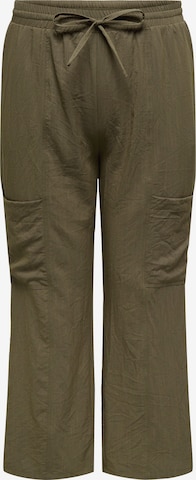 ONLY Carmakomaregular Hlače 'CARDonna' - smeđa boja: prednji dio