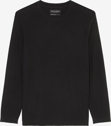 Pull-over Marc O'Polo en noir : devant