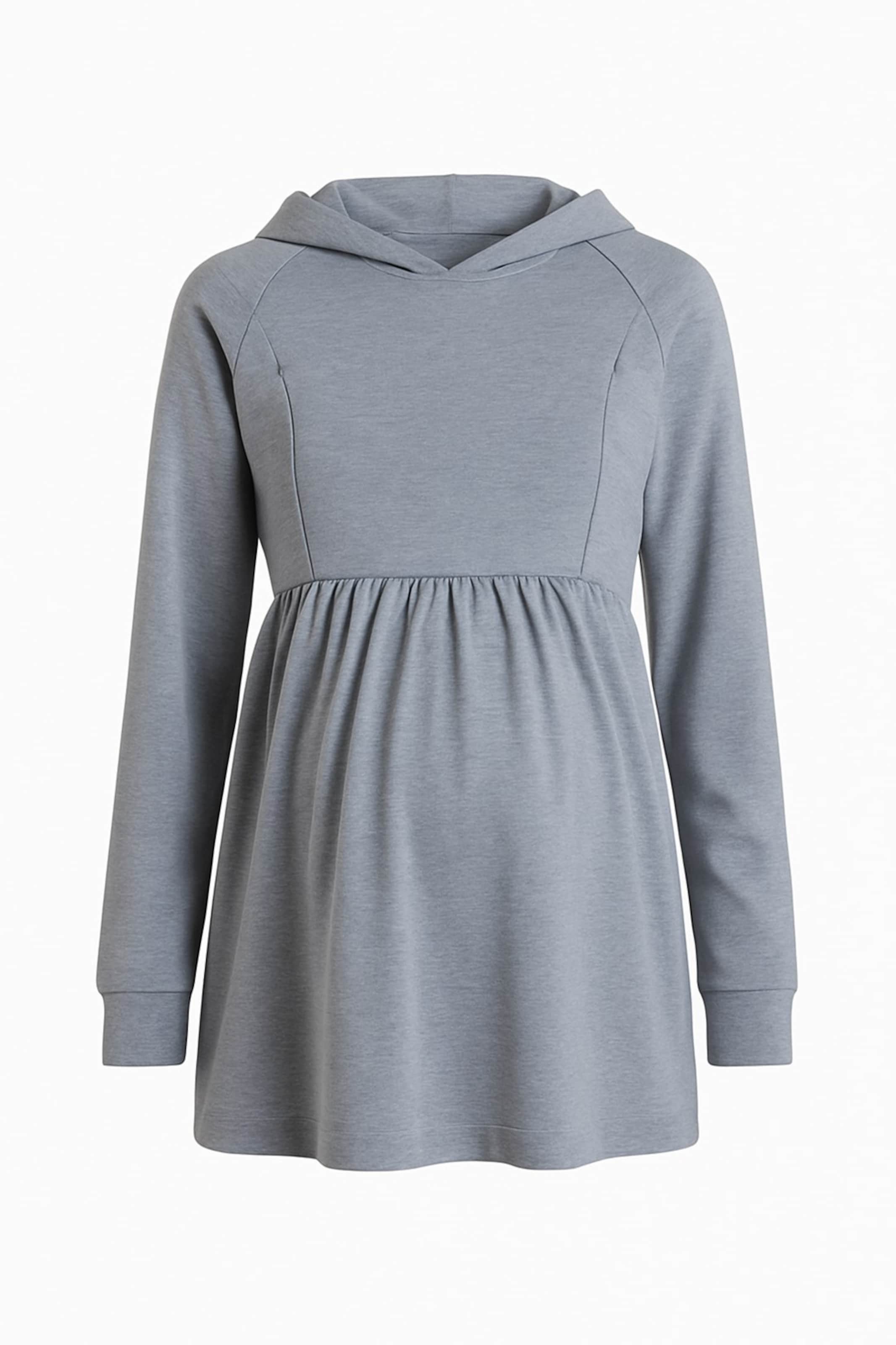 LYN MAMA Sweatshirt in Grijs: voorkant