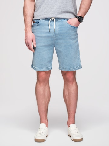 Ombre regular Jeans i blå