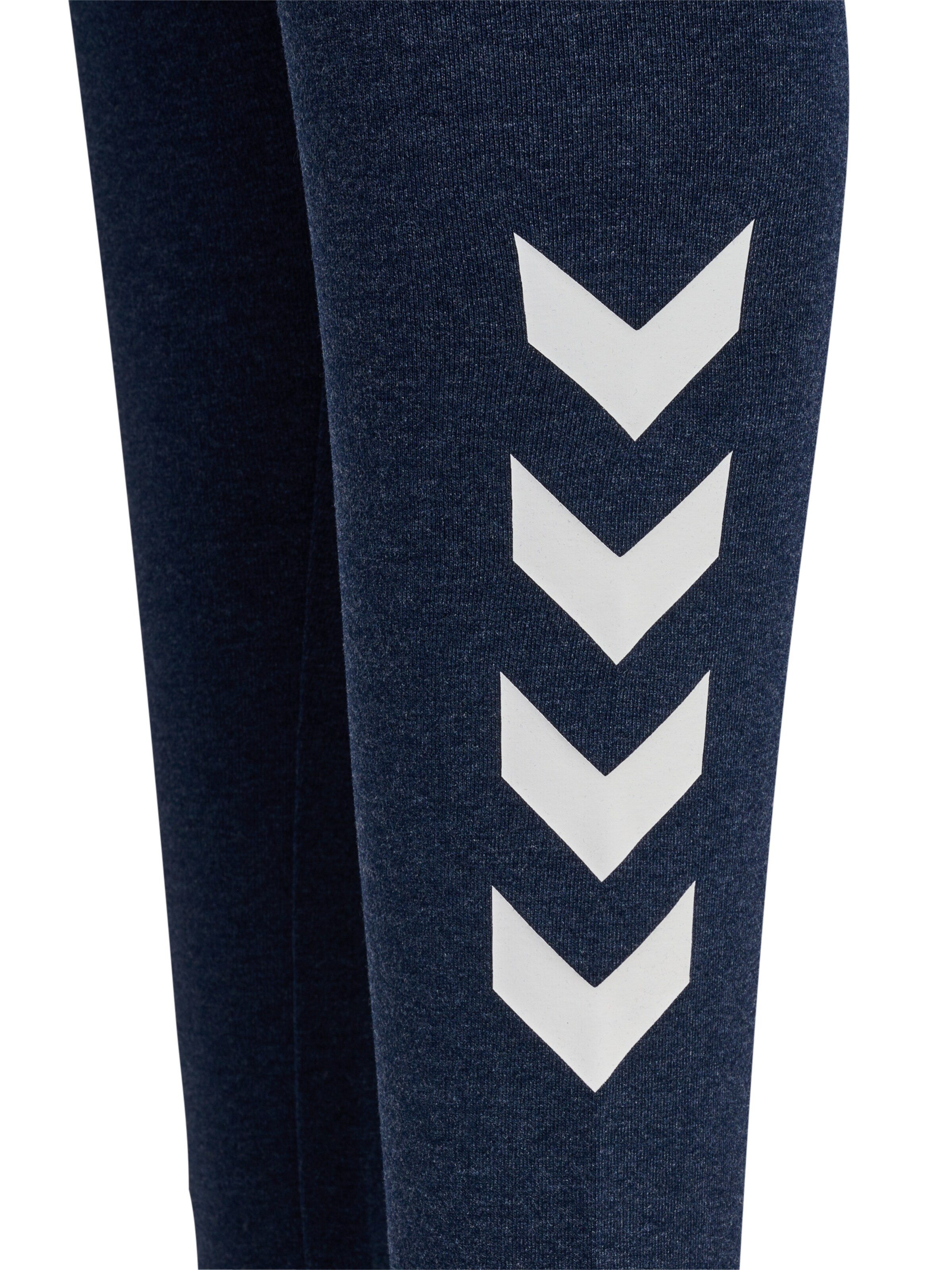 Hummel Skinny Sportbroek in Blauw