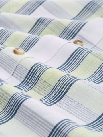Coupe regular Chemise TOM TAILOR en bleu