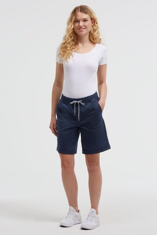 Soccx Loosefit Bermuda CA:YA Relaxed Fit in Blau: Vorderseite