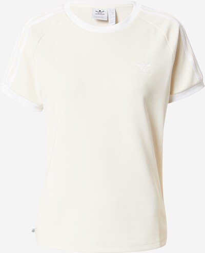 ADIDAS ORIGINALS T-shirt 'Adicolor Classics  3-Stripes' en blanc / blanc cassé, Vue avec produit