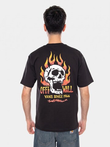 Maglietta 'OFF THE WALL FEVER' di VANS in nero
