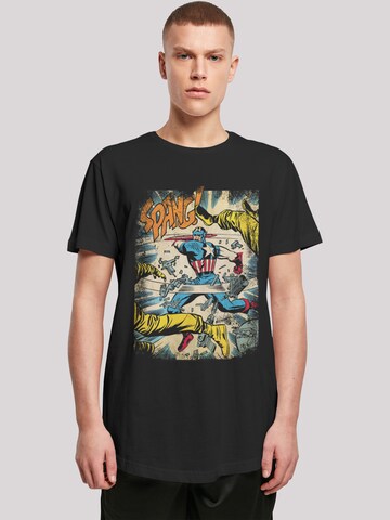 T-Shirt 'Marvel ' F4NT4STIC en noir : devant