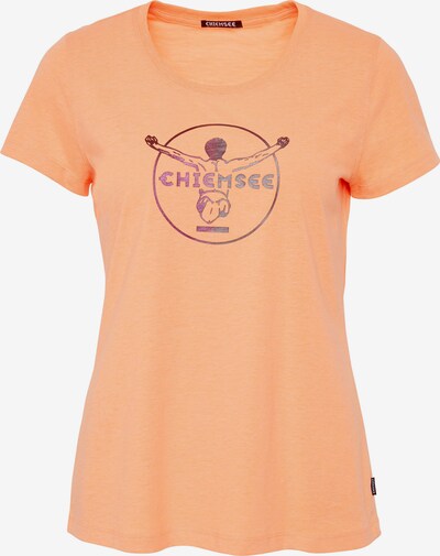 CHIEMSEE T-Shirt in beere / apricot / burgunder, Produktansicht