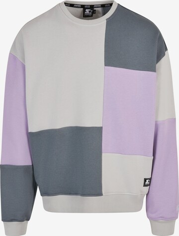 Starter Black Label Sweatshirt in Purple: front