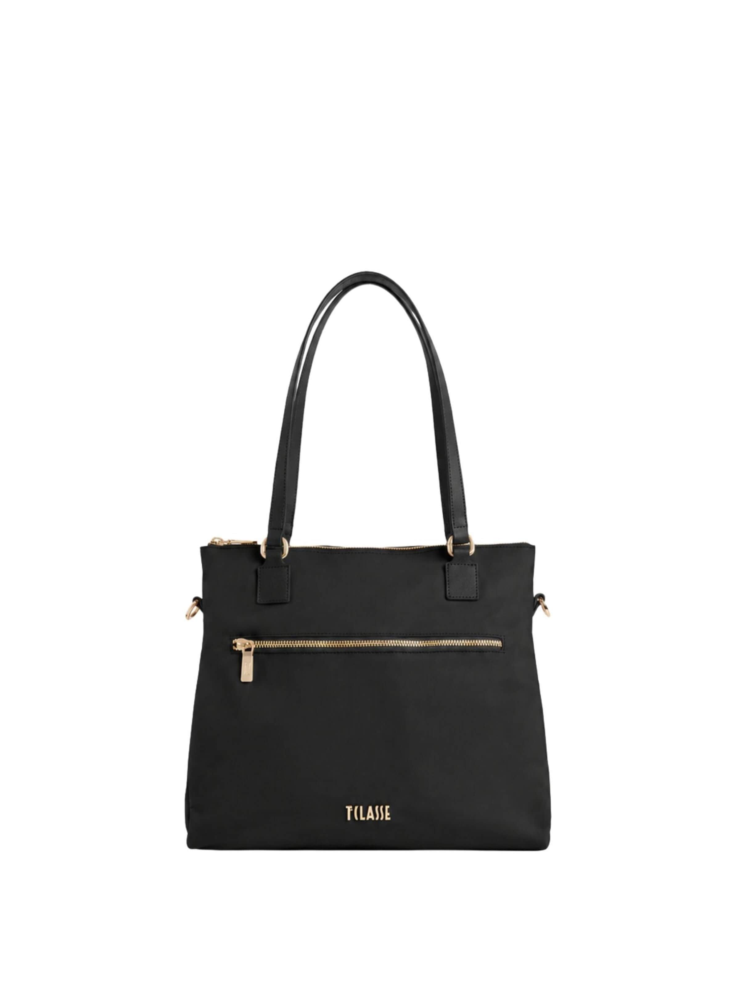 Alviero Martini - Shopper 'alviero martini SHOPPER/ZAINO CON TRACOLLA BORSA' en negro: frente
