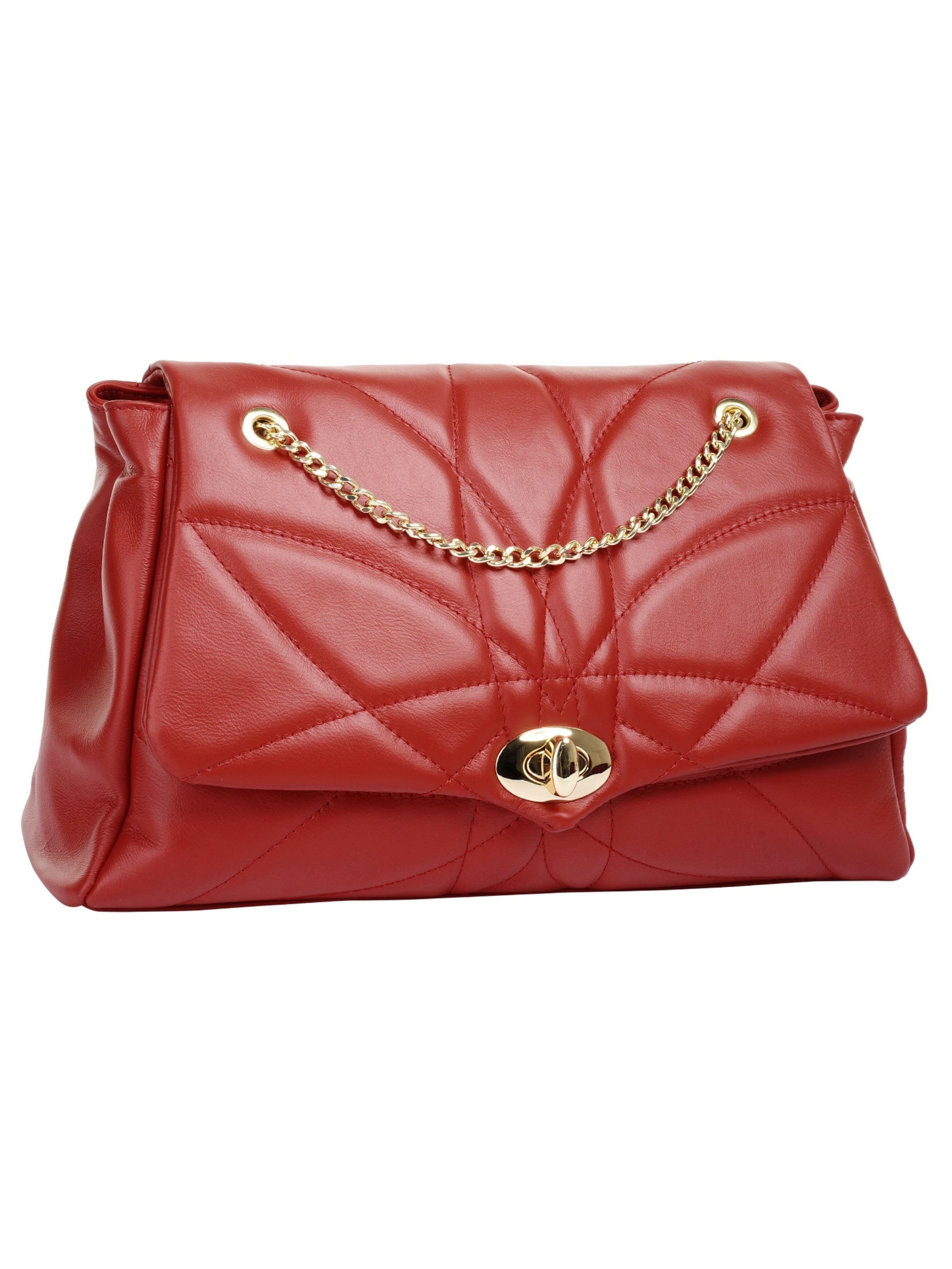Cluty Crossbody Bag in Red