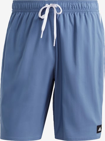 ADIDAS SPORTSWEAR Athletic Swim Trunks in Blue: front