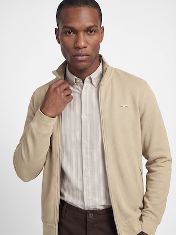 Jack & Jones Premium Tepláková bunda 'JPRBLUALVES' - Sivá
