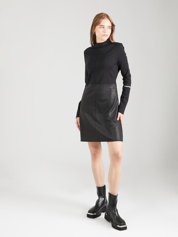 Calvin Klein Jeans Φόρεμα σε μαύρο: μπροστά