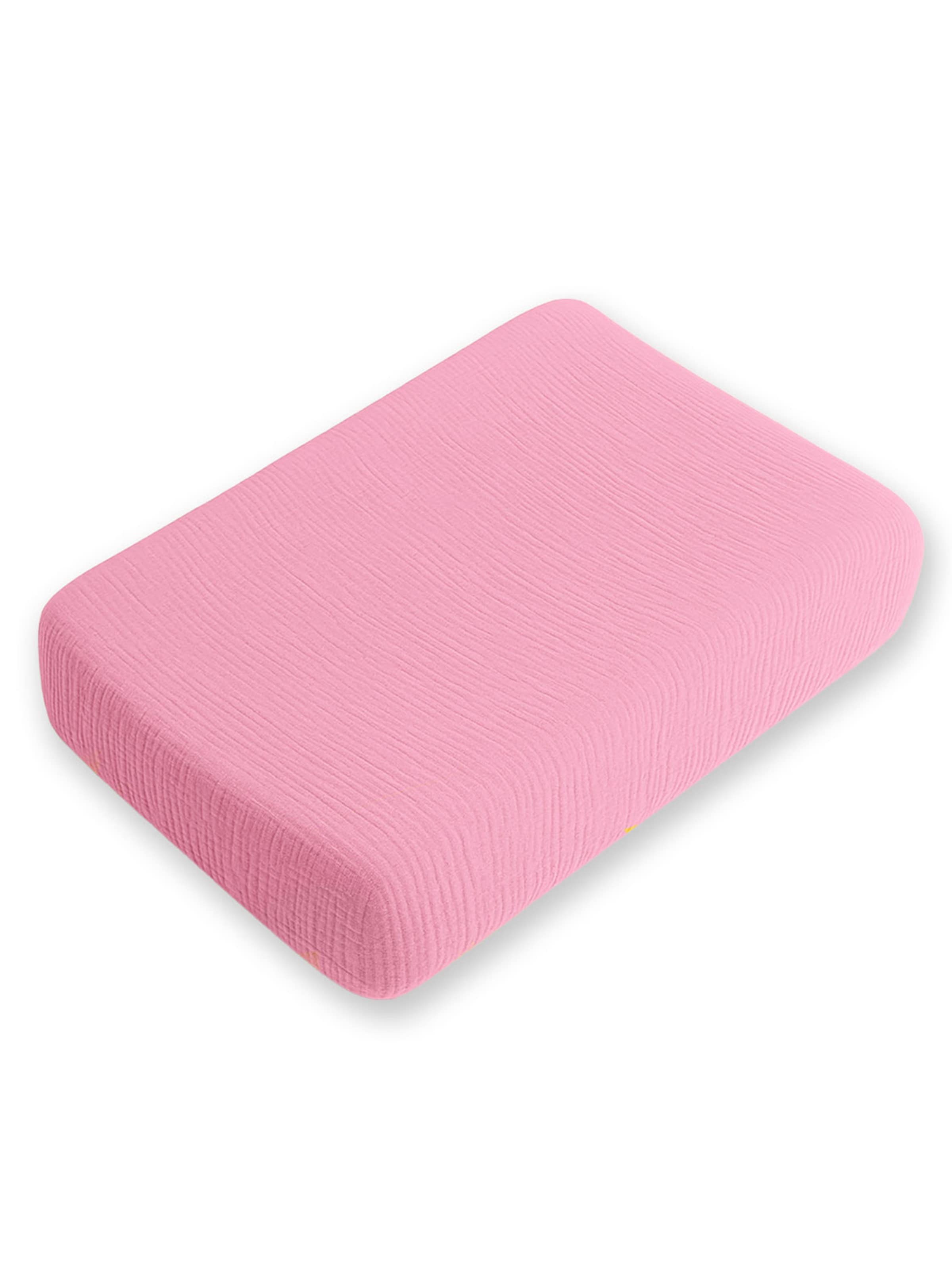 PAPATE - Accesorios para carritos de bebé 'Changing Mat Cover' en rosa: frente
