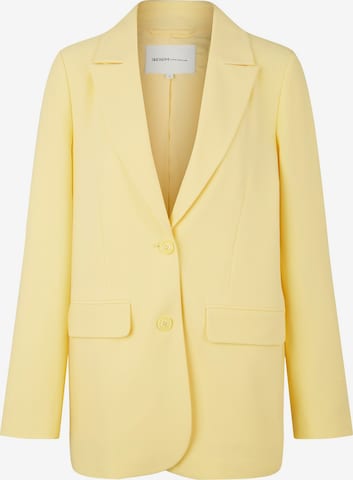 Blazer TOM TAILOR DENIM en jaune : devant