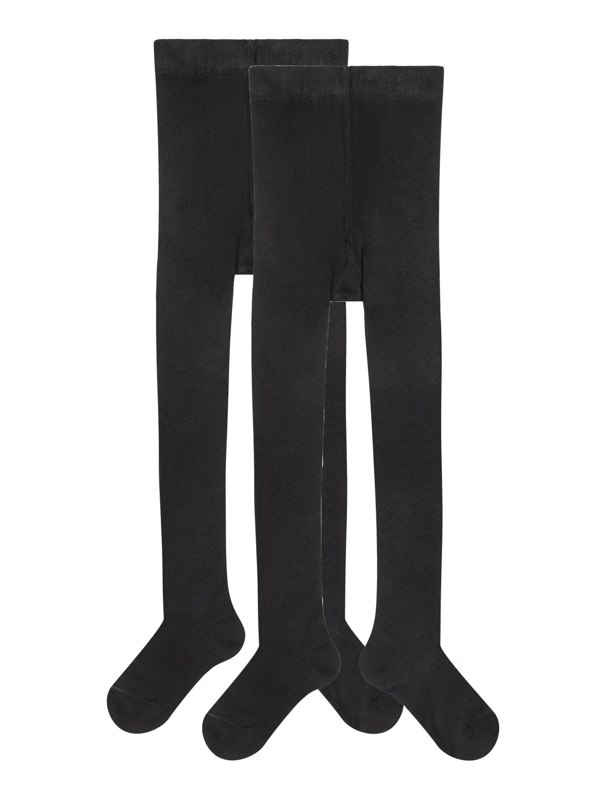 s.Oliver Tights in Black: front