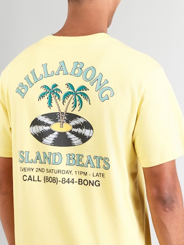 BILLABONG Paita 'ISLAND BEATS' värissä keltainen