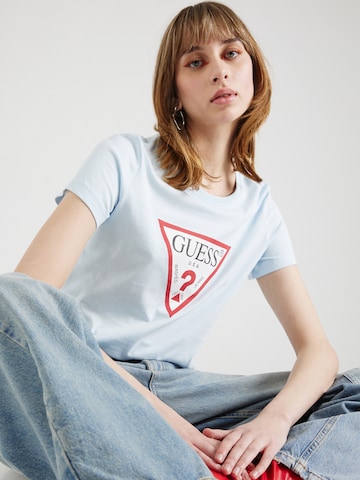 GUESS T-Shirt in Blau