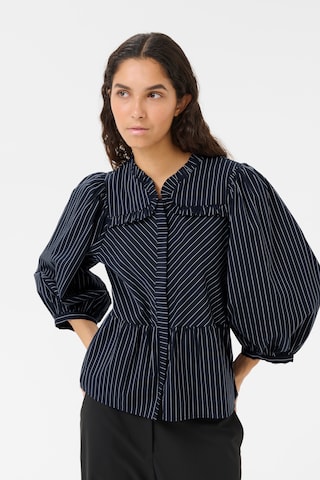KAREN BY SIMONSEN Bluse in Blau