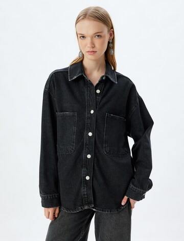 Koton Blouse in Black: front