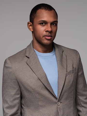 Ombre Regular fit Blazer in Brown