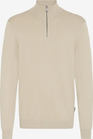 BLEND - Pullover ' BHDAN ' em bege: frente