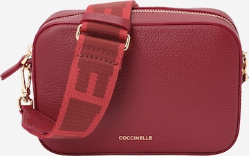 Borsa a tracolla 'Tebe' di Coccinelle in rosso: frontale