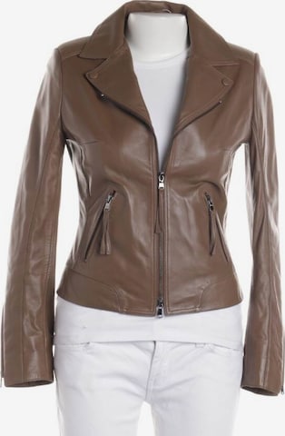 Schyia Jacket & Coat in S in Brown: front