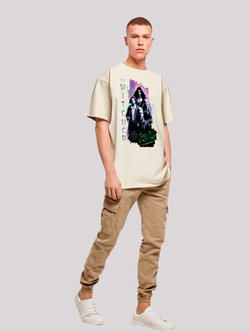 T-Shirt 'The Witcher Tied By Destiny Netflix TV Series' F4NT4STIC en beige